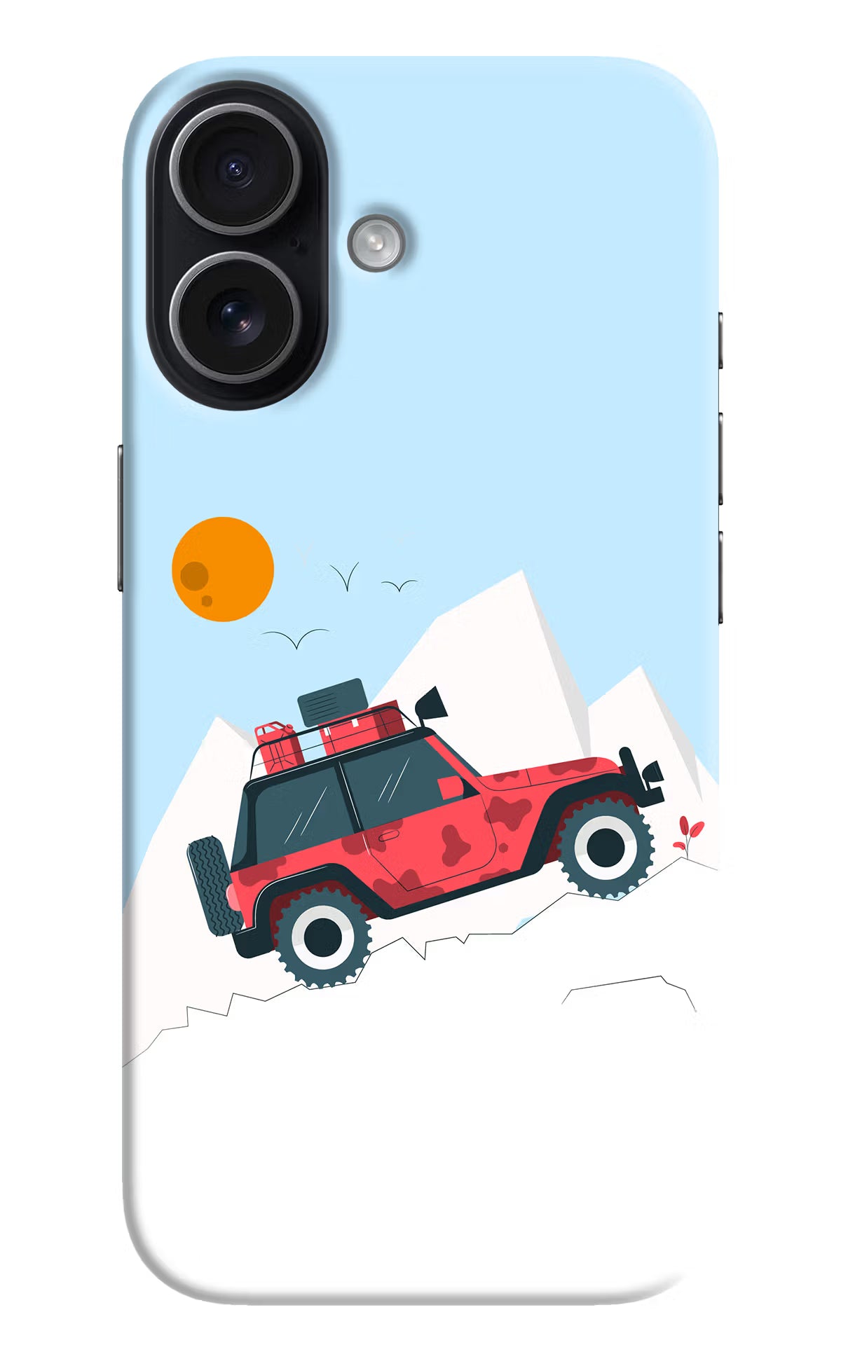 Mountain Trail Beast iPhone 17 Back Cover