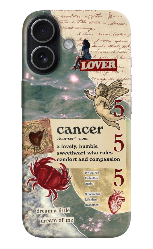 Cancer Zodiac iPhone 17 Back Cover