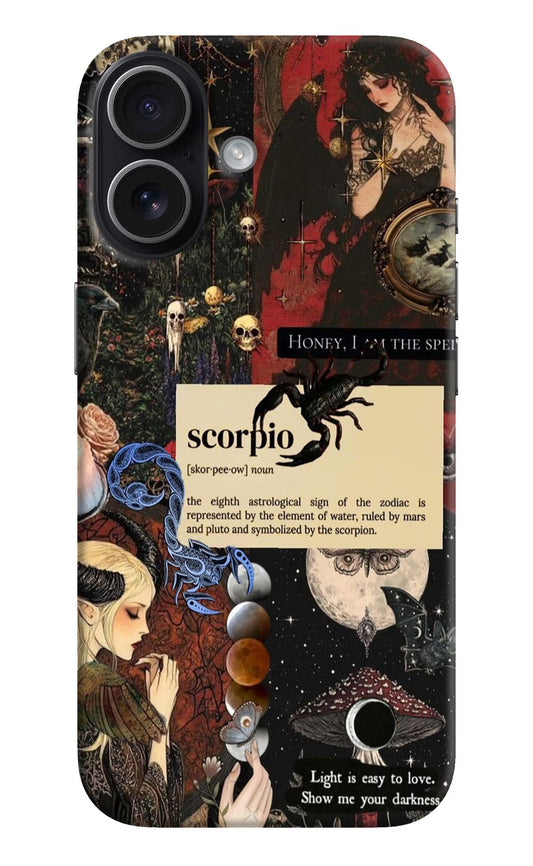 Scorpio Zodiac iPhone 17 Back Cover