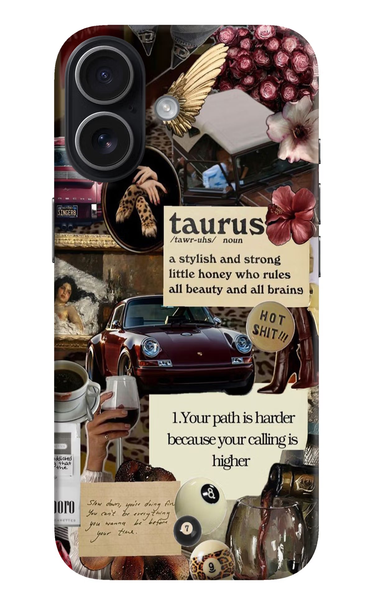Taurus Zodiac iPhone 17 Back Cover