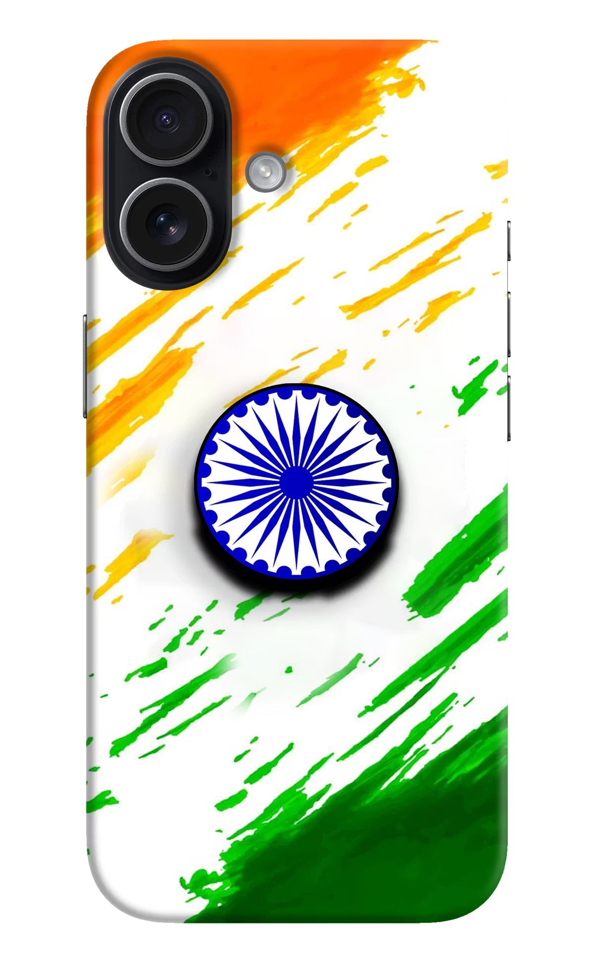 Indian Flag Ashoka Chakra iPhone 17 Pop Case
