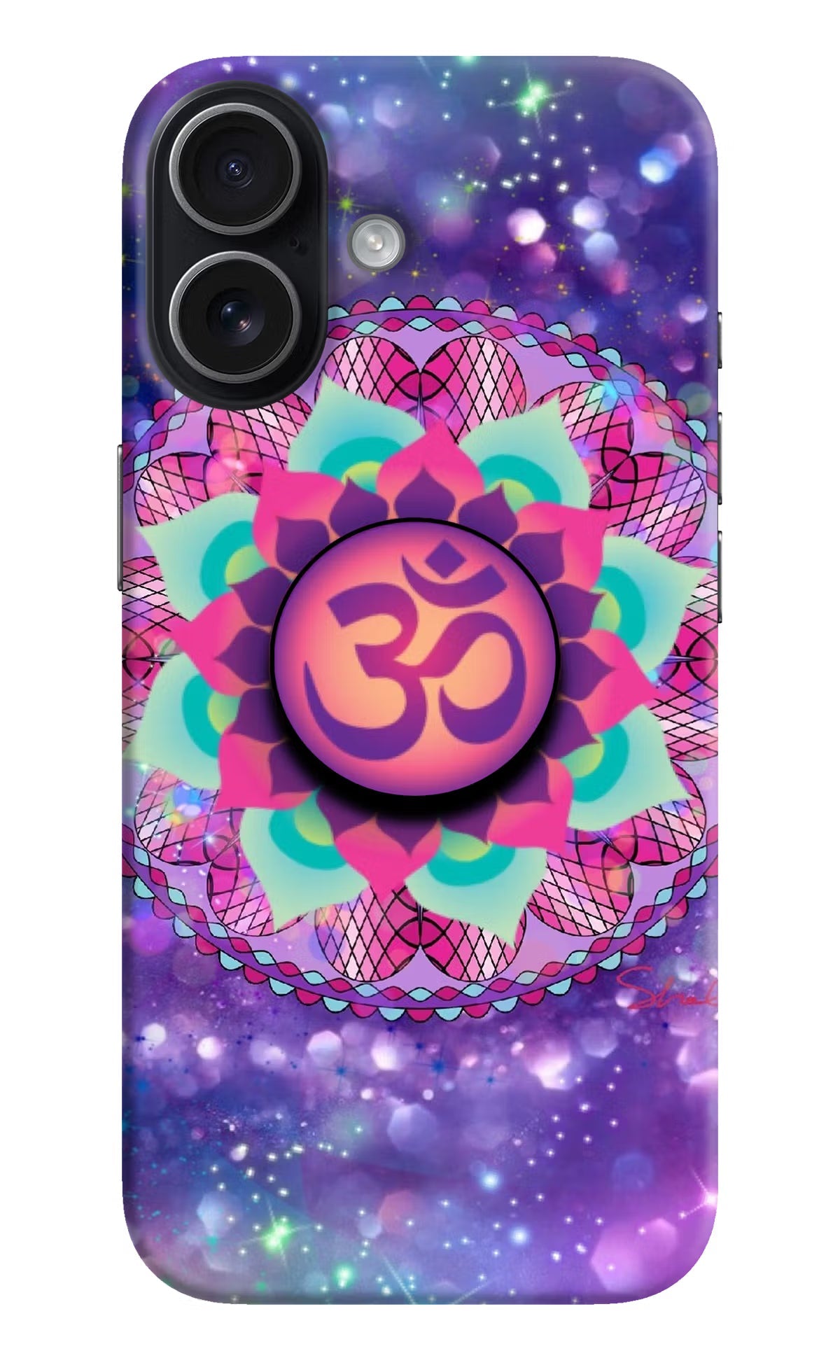 Om Purple iPhone 17 Pop Case