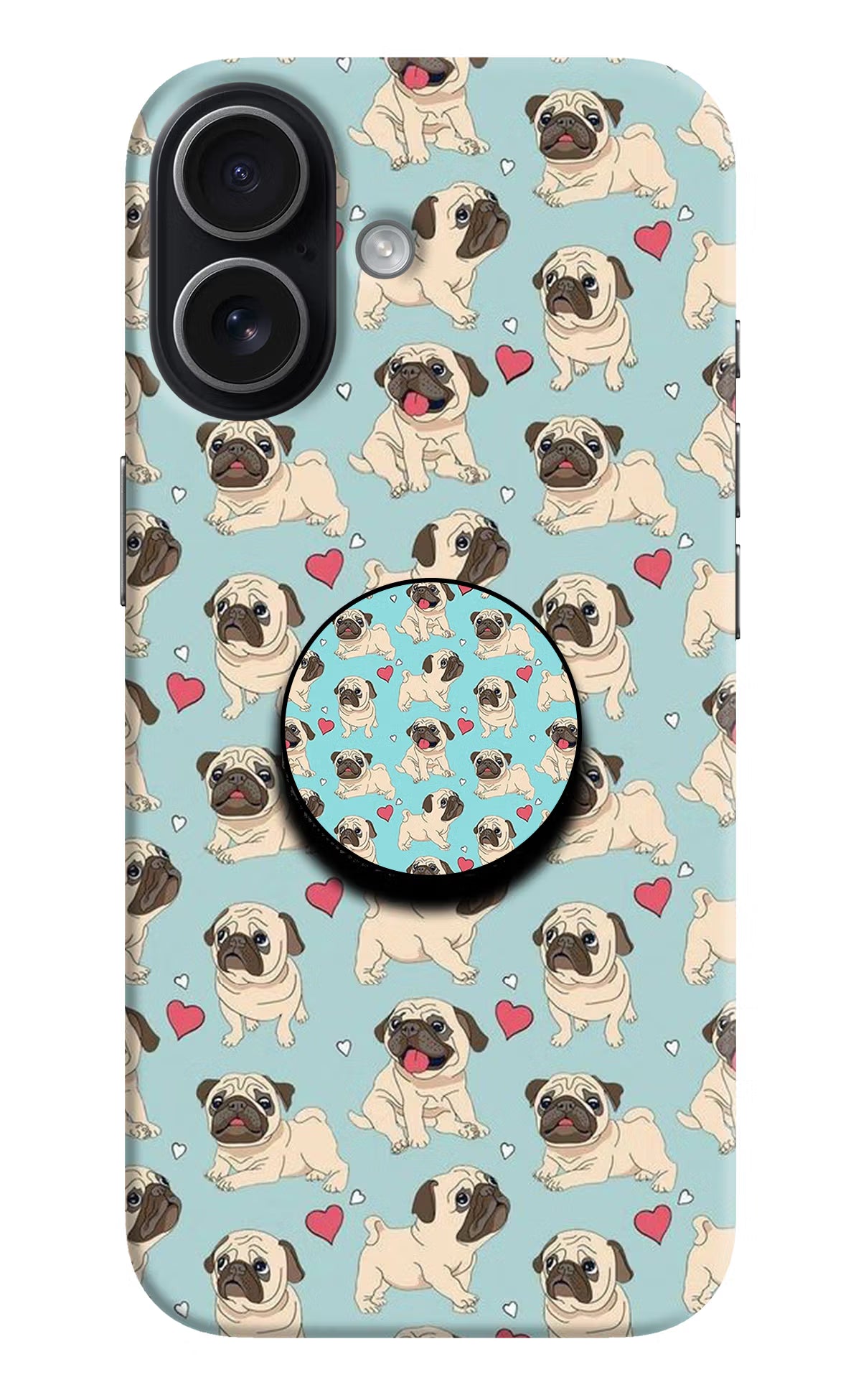 Pug Dog iPhone 17 Pop Case