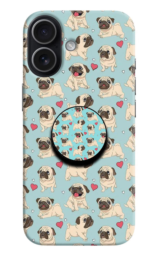 Pug Dog iPhone 17 Pop Case