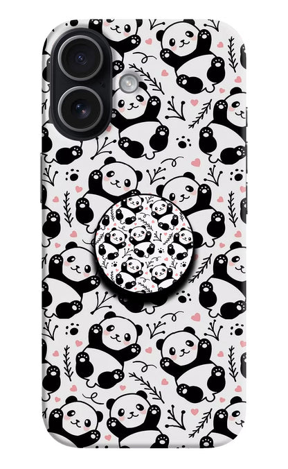 Cute Panda iPhone 17 Pop Case