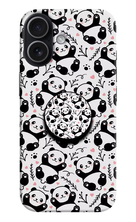 Cute Panda iPhone 17 Pop Case