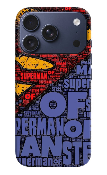 Superman iPhone 17 Pro Back Cover