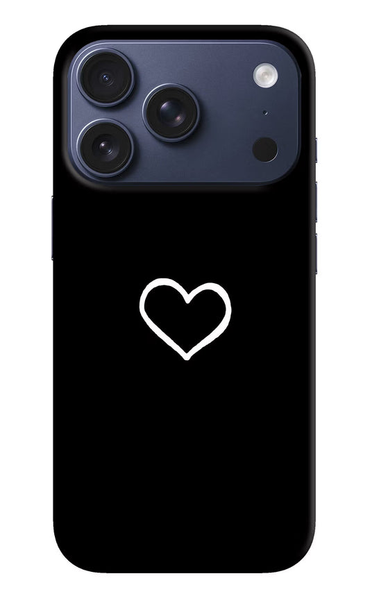 Heart iPhone 17 Pro Back Cover