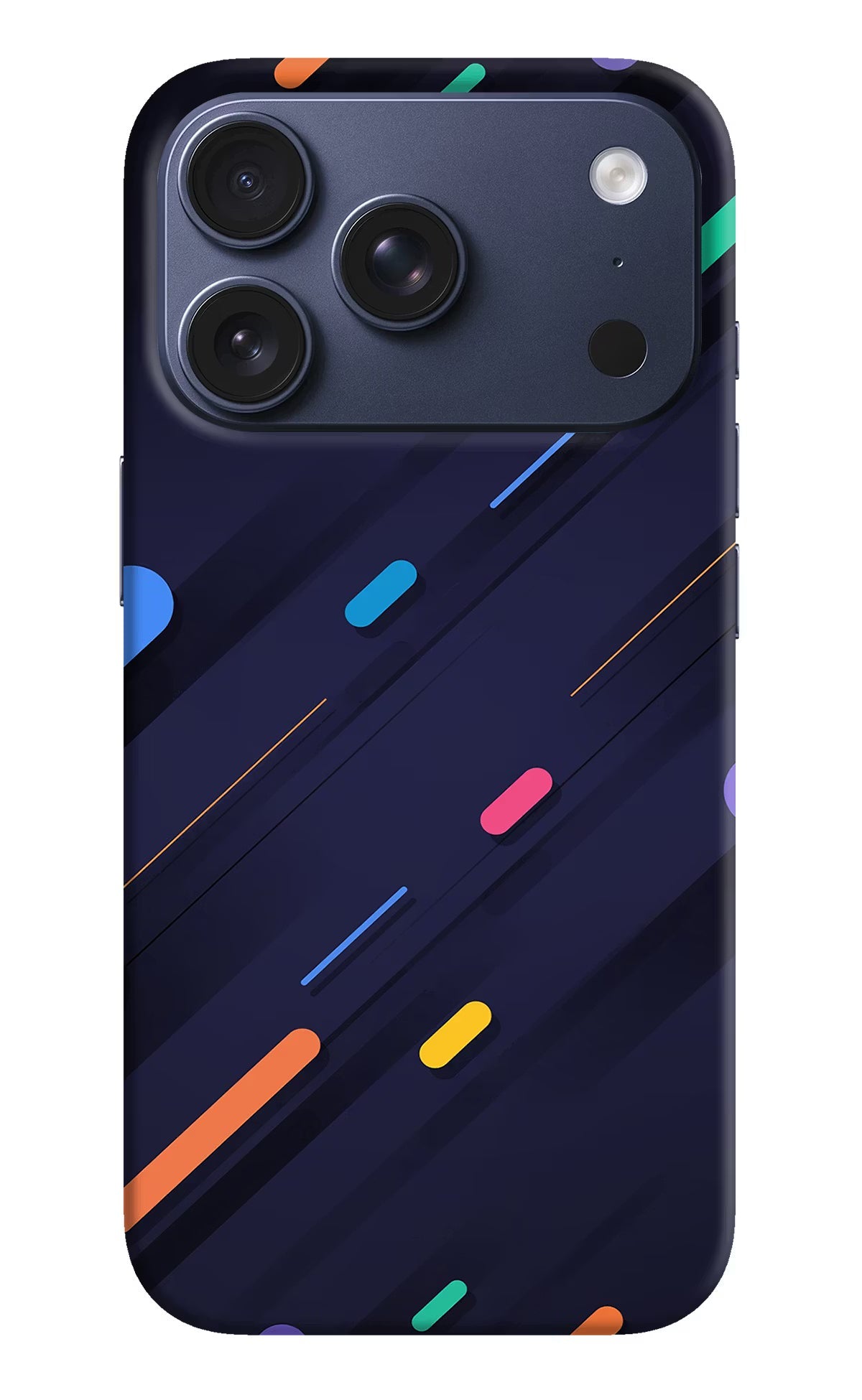 Abstract Design iPhone 17 Pro Back Cover