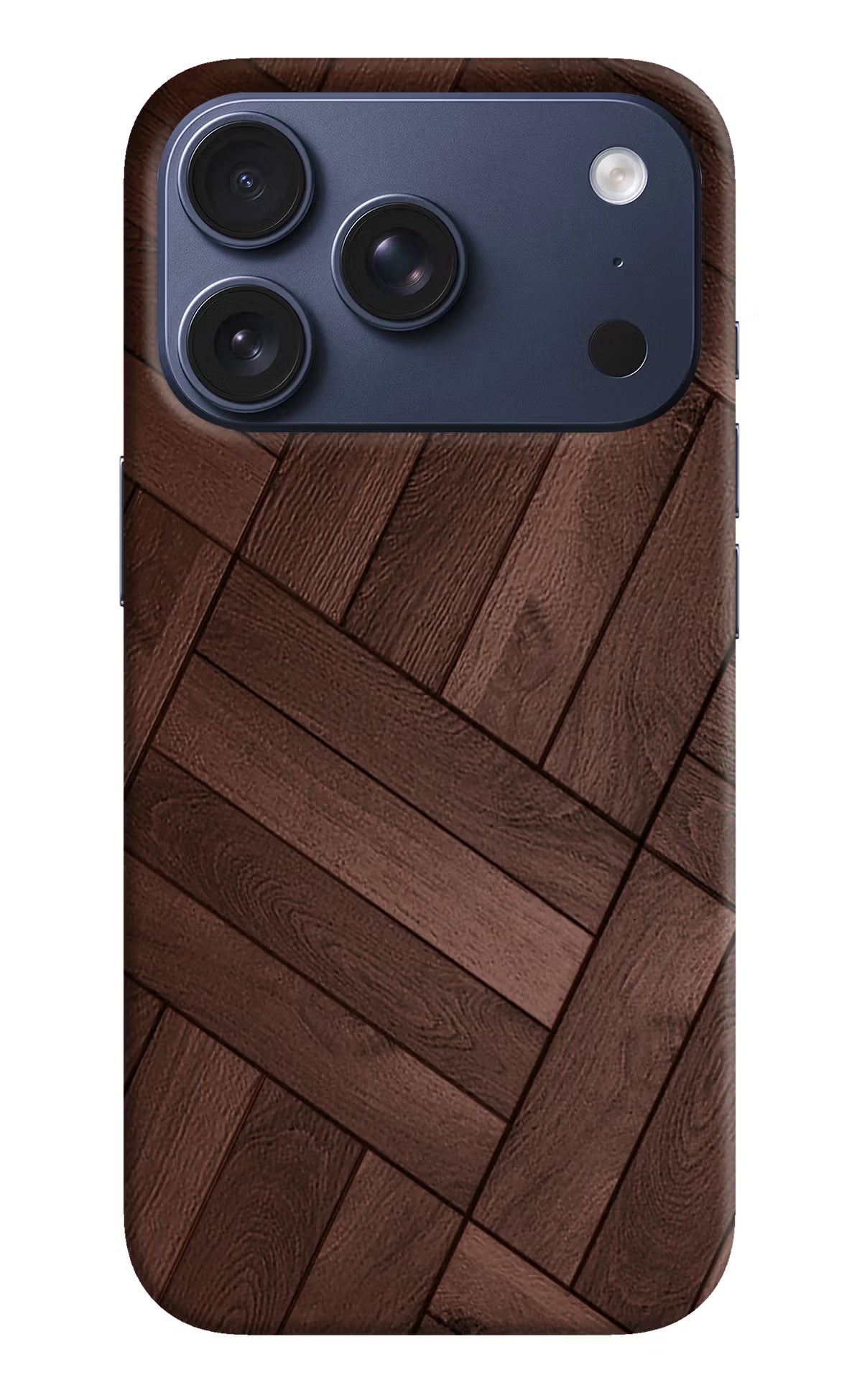 Wooden Texture Design iPhone 17 Pro Back Cover