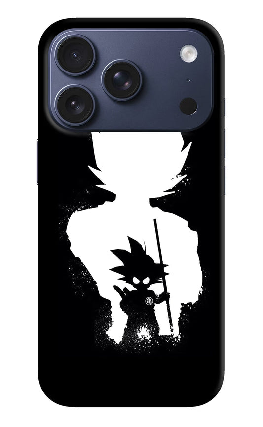 Goku Shadow iPhone 17 Pro Back Cover