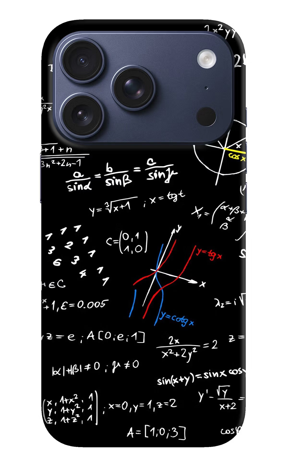 Mathematics Formula iPhone 17 Pro Back Cover