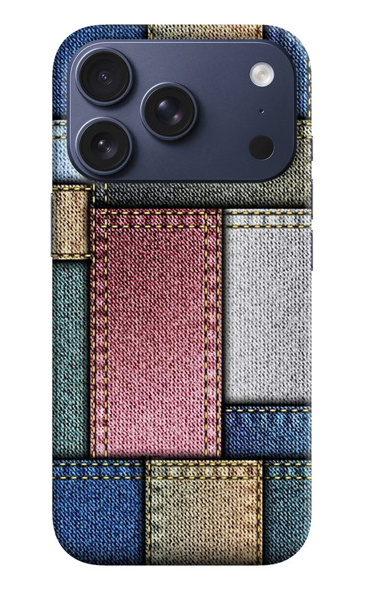 Multicolor Jeans iPhone 17 Pro Back Cover