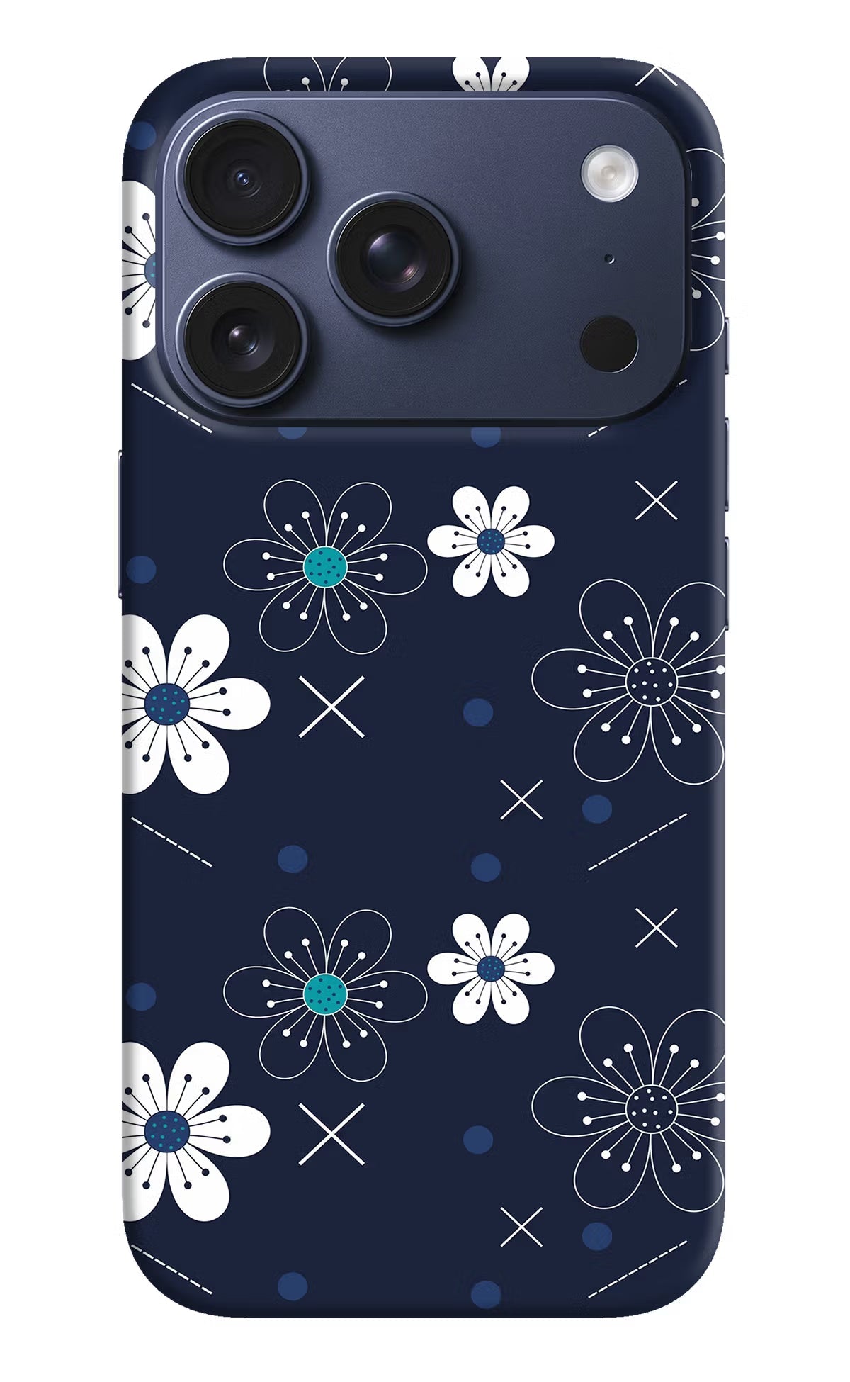 Flowers iPhone 17 Pro Back Cover