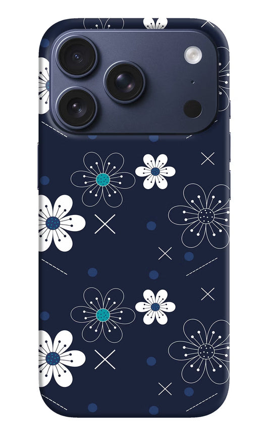 Flowers iPhone 17 Pro Back Cover