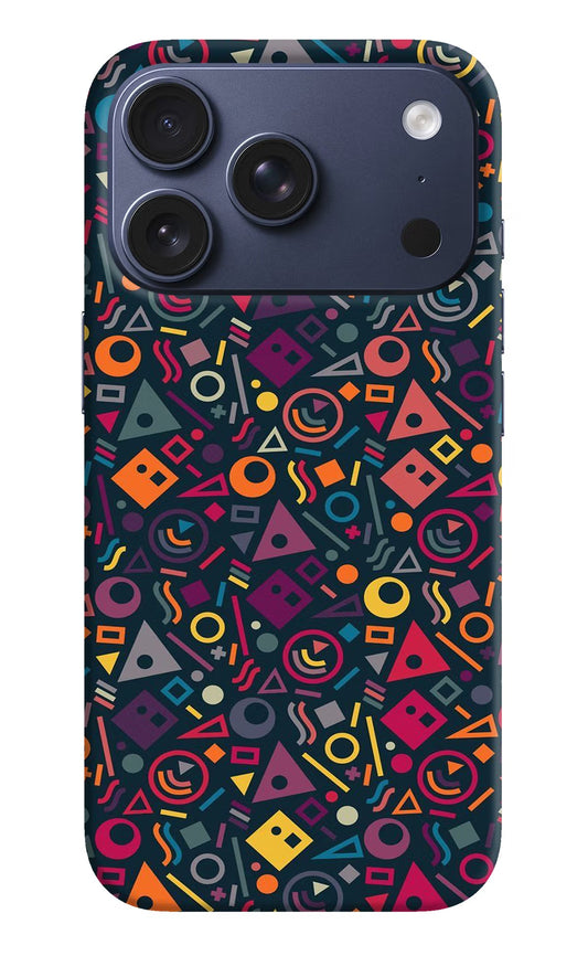 Geometric Abstract iPhone 17 Pro Back Cover