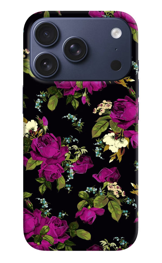 Flowers iPhone 17 Pro Back Cover