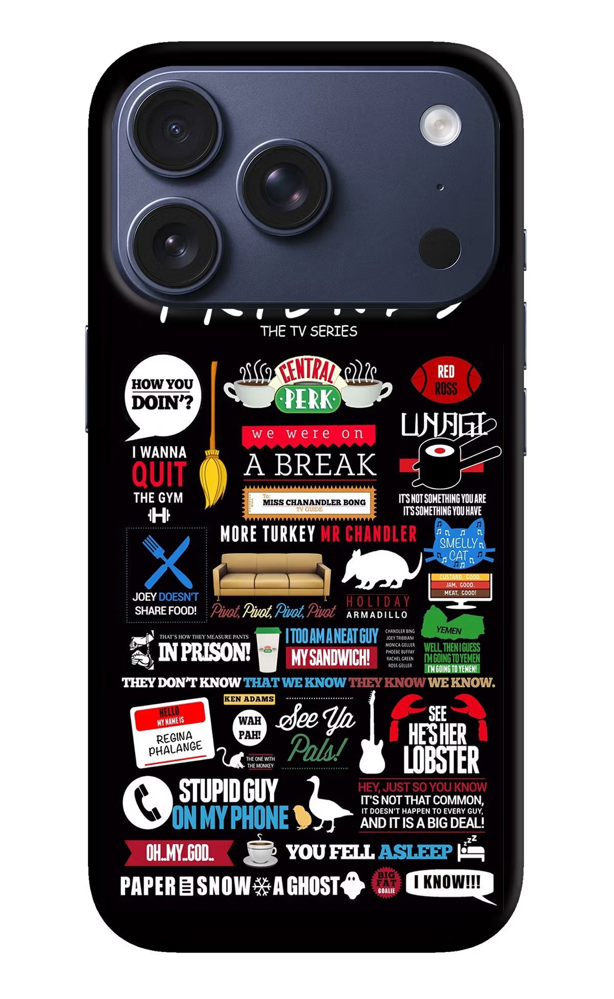 FRIENDS iPhone 17 Pro Back Cover