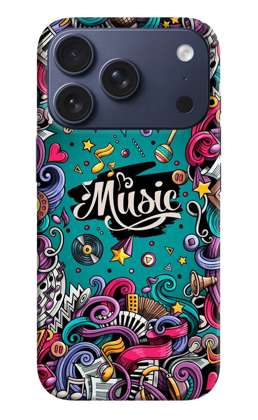 Music Graffiti iPhone 17 Pro Back Cover
