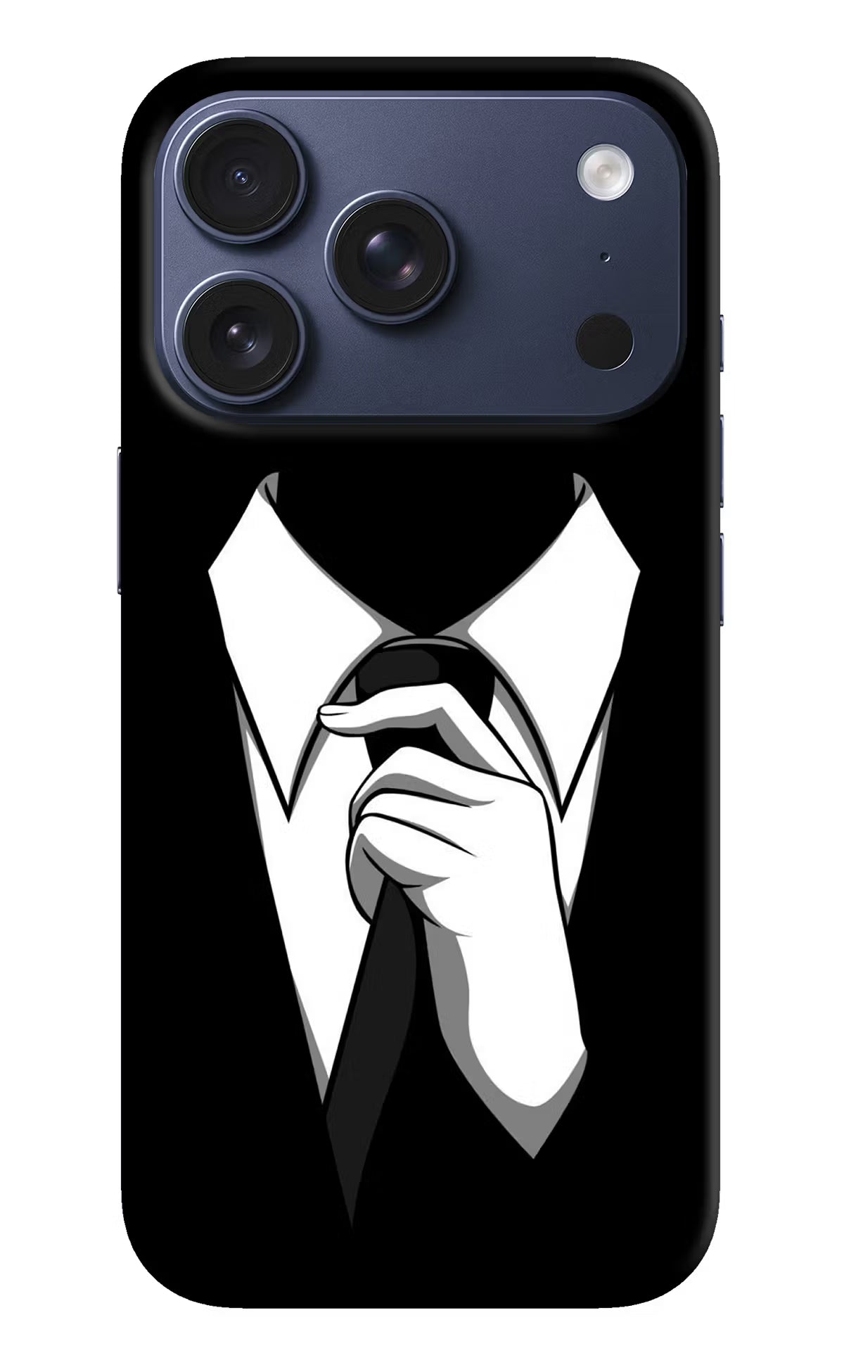 Black Tie iPhone 17 Pro Back Cover