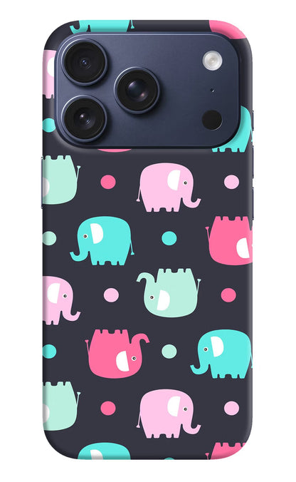 Elephants iPhone 17 Pro Back Cover