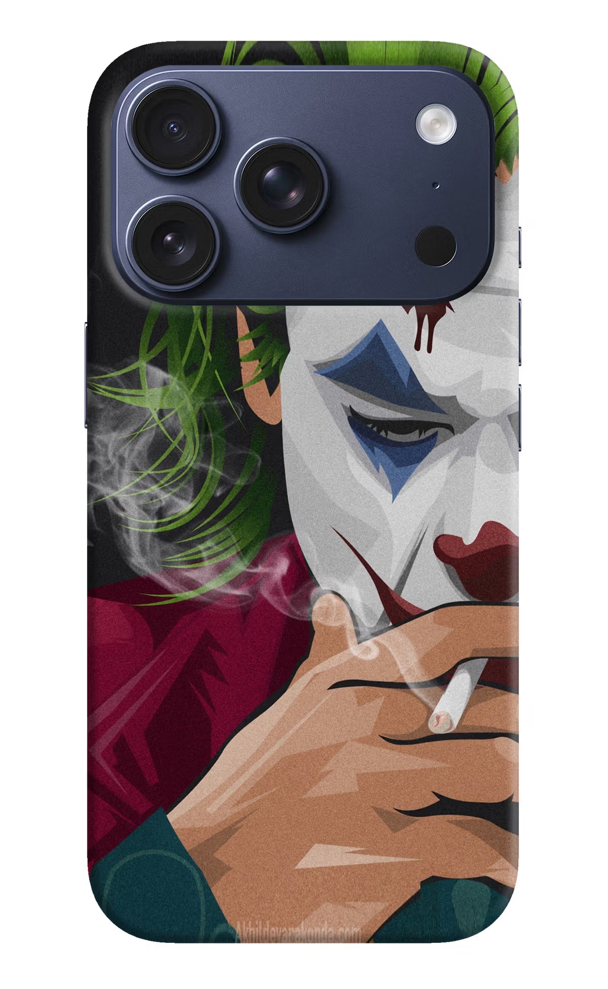 Joker Smoking iPhone 17 Pro Back Cover