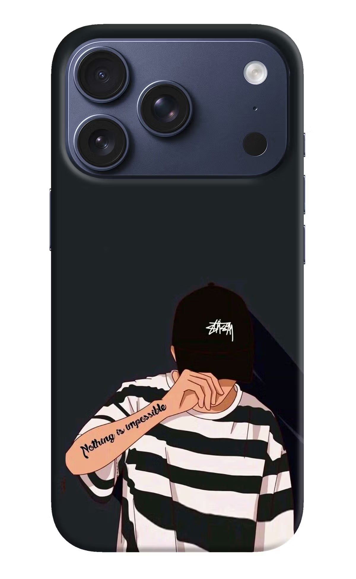 Aesthetic Boy iPhone 17 Pro Back Cover