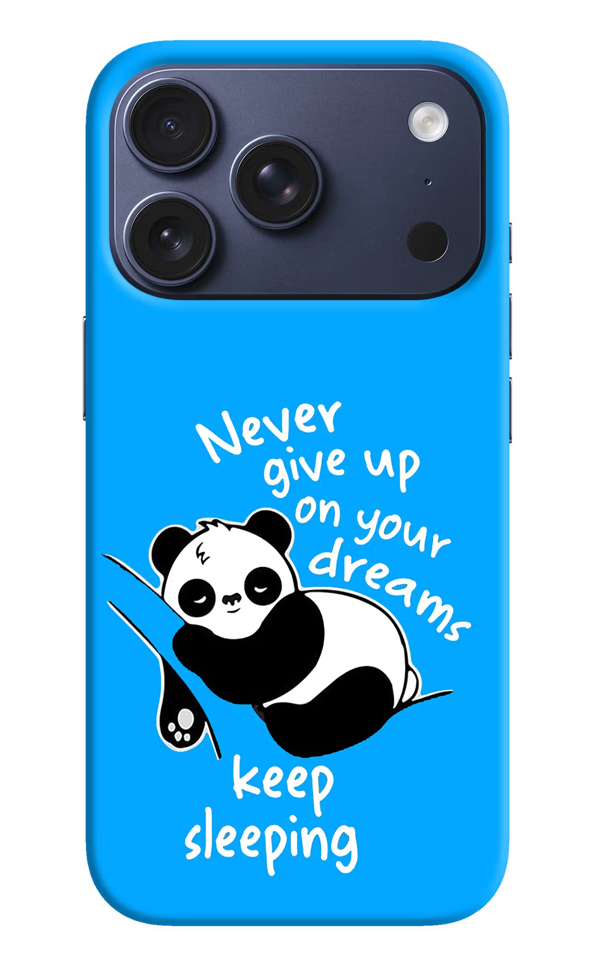 Keep Sleeping iPhone 17 Pro Back Cover