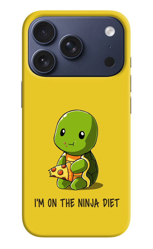 I'm on Ninja Diet iPhone 17 Pro Back Cover