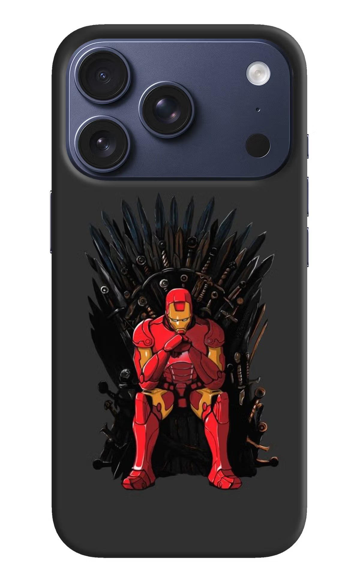 Ironman Throne iPhone 17 Pro Back Cover