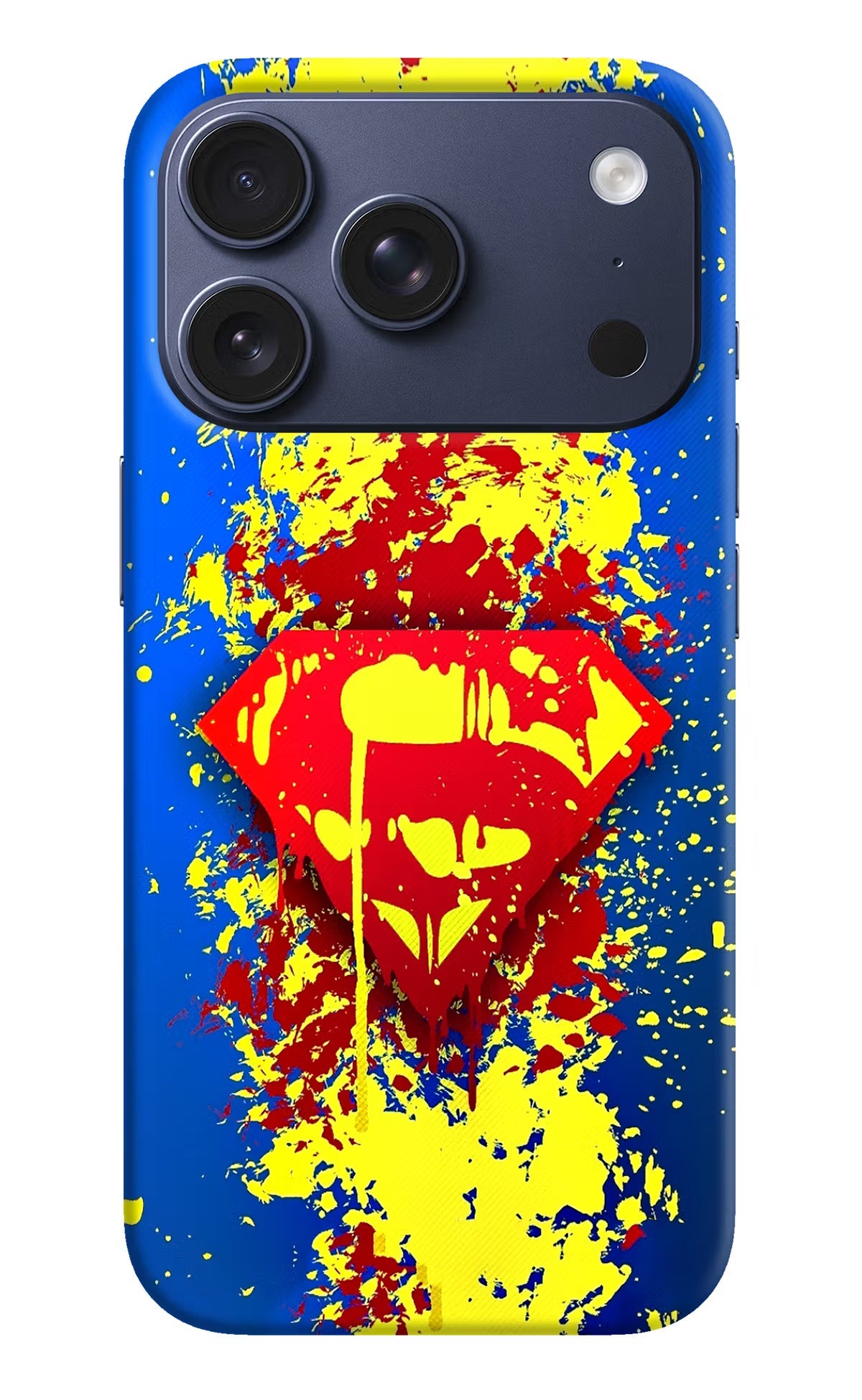Superman logo iPhone 17 Pro Back Cover