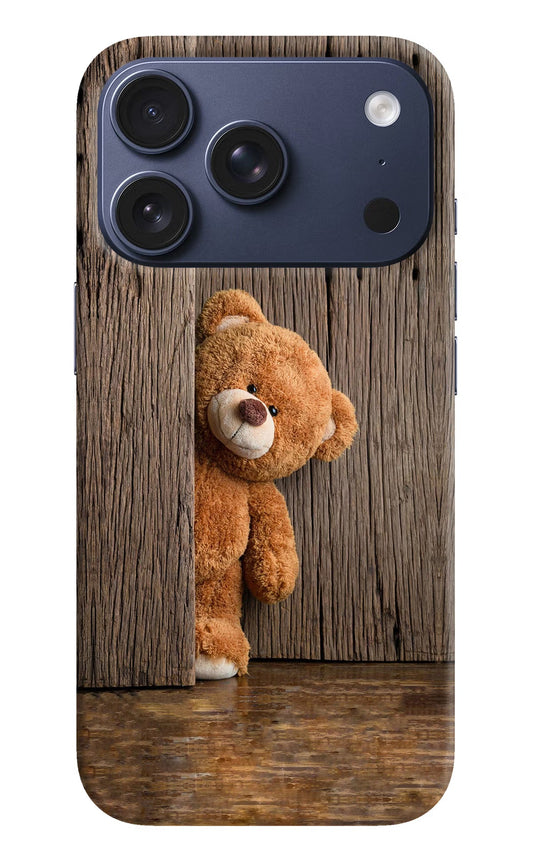 Teddy Wooden iPhone 17 Pro Back Cover