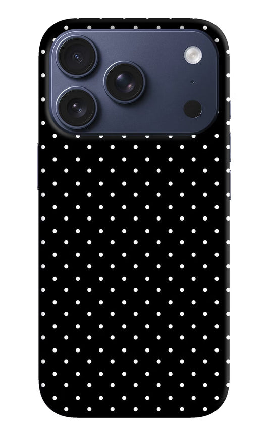 White Dots iPhone 17 Pro Back Cover