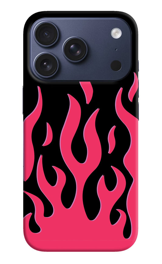 Fire Flames iPhone 17 Pro Back Cover