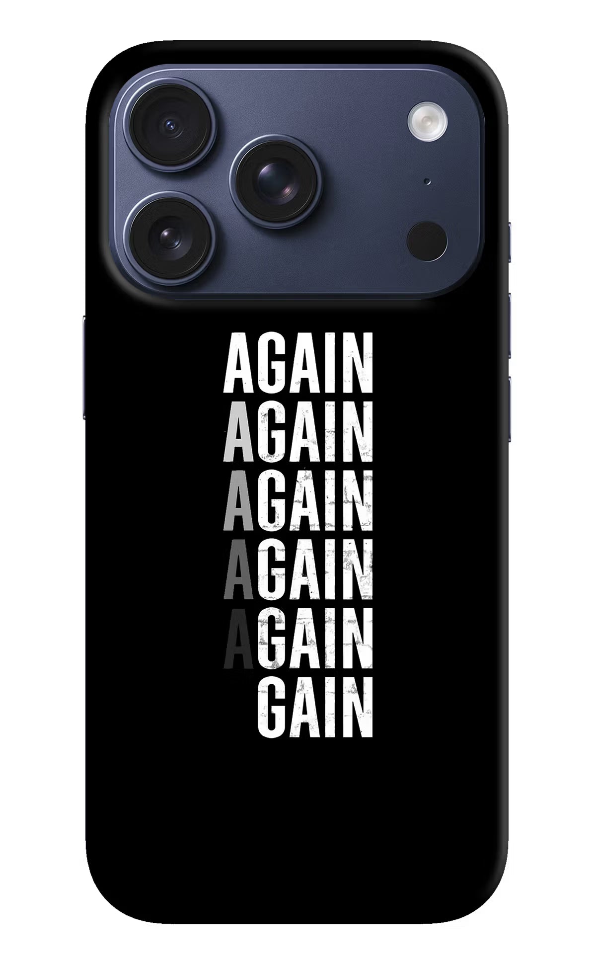 Again Again Gain iPhone 17 Pro Back Cover