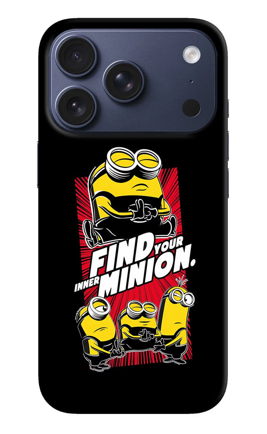 Find your inner Minion iPhone 17 Pro Back Cover