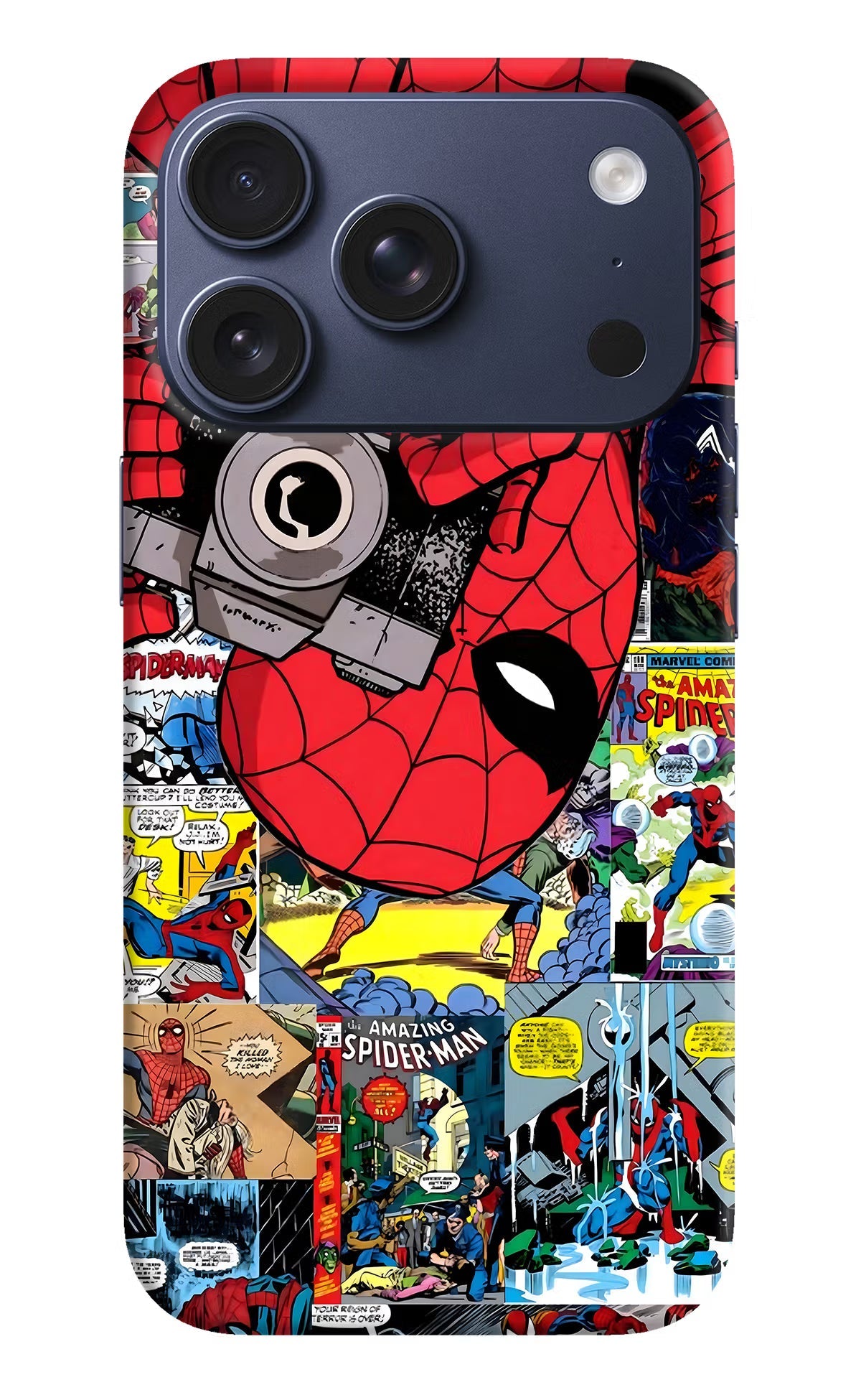 Spider Man iPhone 17 Pro Back Cover