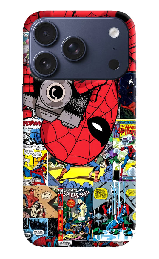 Spider Man iPhone 17 Pro Back Cover