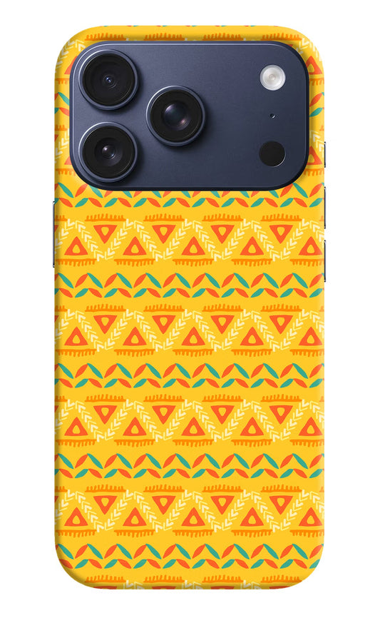 Tribal Pattern iPhone 17 Pro Back Cover