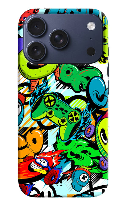 Game Doodle iPhone 17 Pro Back Cover