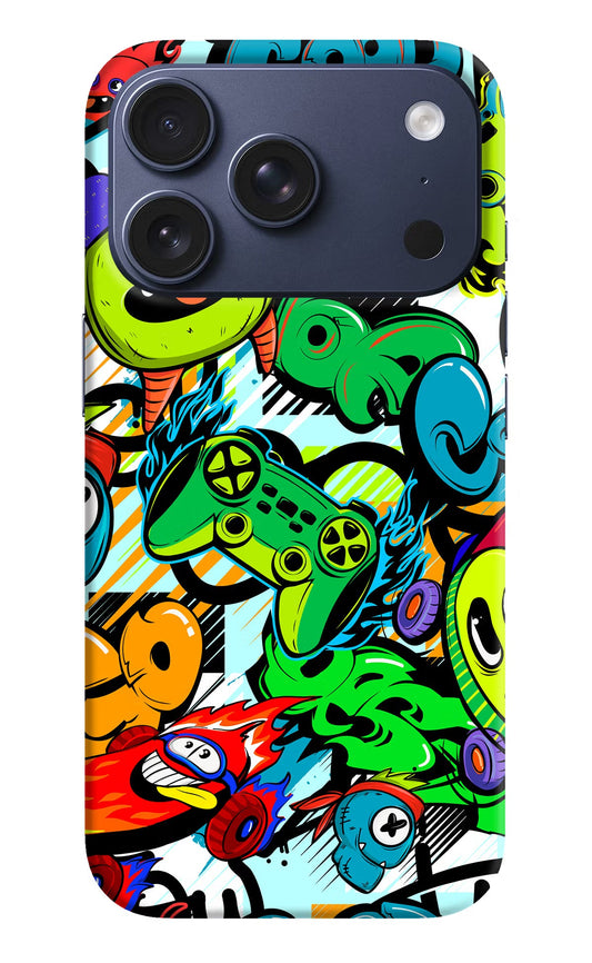 Game Doodle iPhone 17 Pro Back Cover