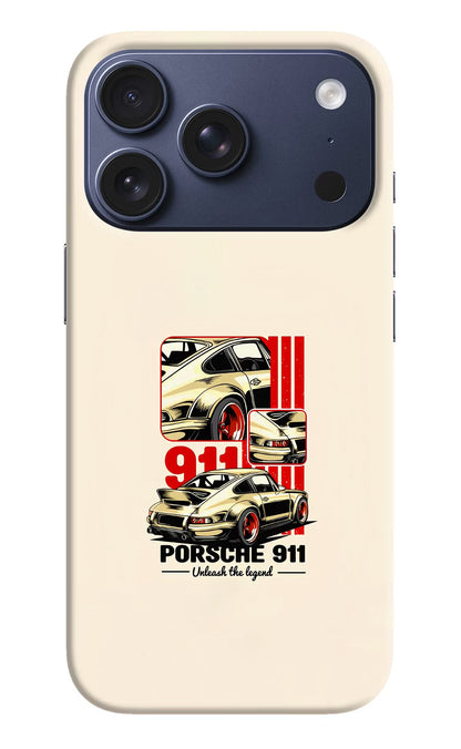 Classic Porsche 911 iPhone 17 Pro Back Cover
