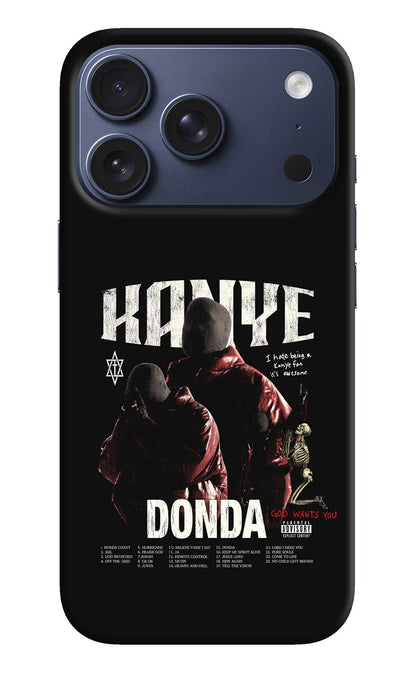 Donda Kanye West iPhone 17 Pro Back Cover