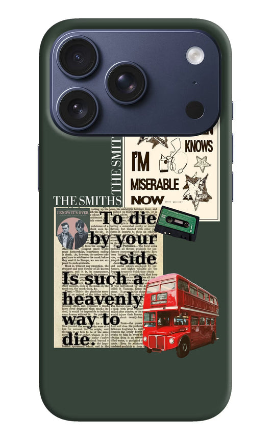 The Smiths iPhone 17 Pro Back Cover