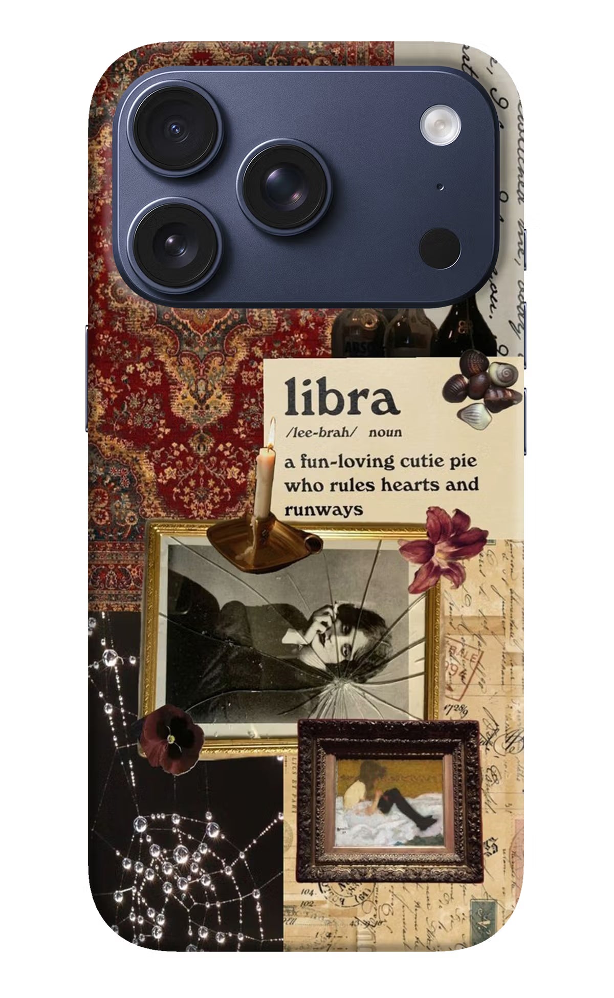 Libra Zodiac iPhone 17 Pro Back Cover
