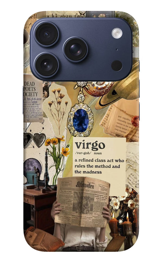 Virgo Zodiac iPhone 17 Pro Back Cover