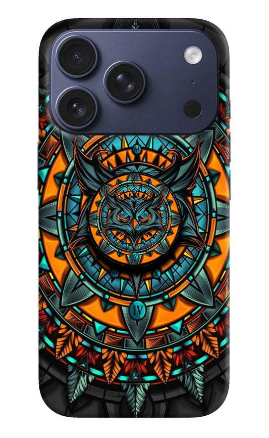 Angry Owl iPhone 17 Pro Pop Case
