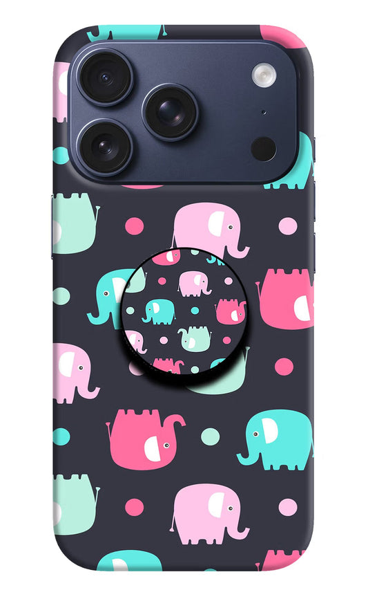 Baby Elephants iPhone 17 Pro Pop Case