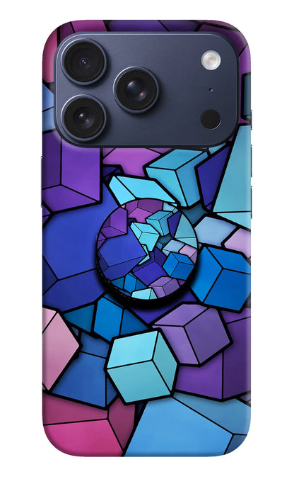 Cubic Abstract iPhone 17 Pro Pop Case