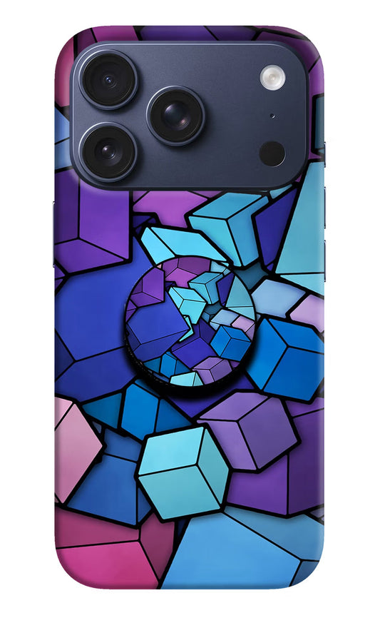 Cubic Abstract iPhone 17 Pro Pop Case